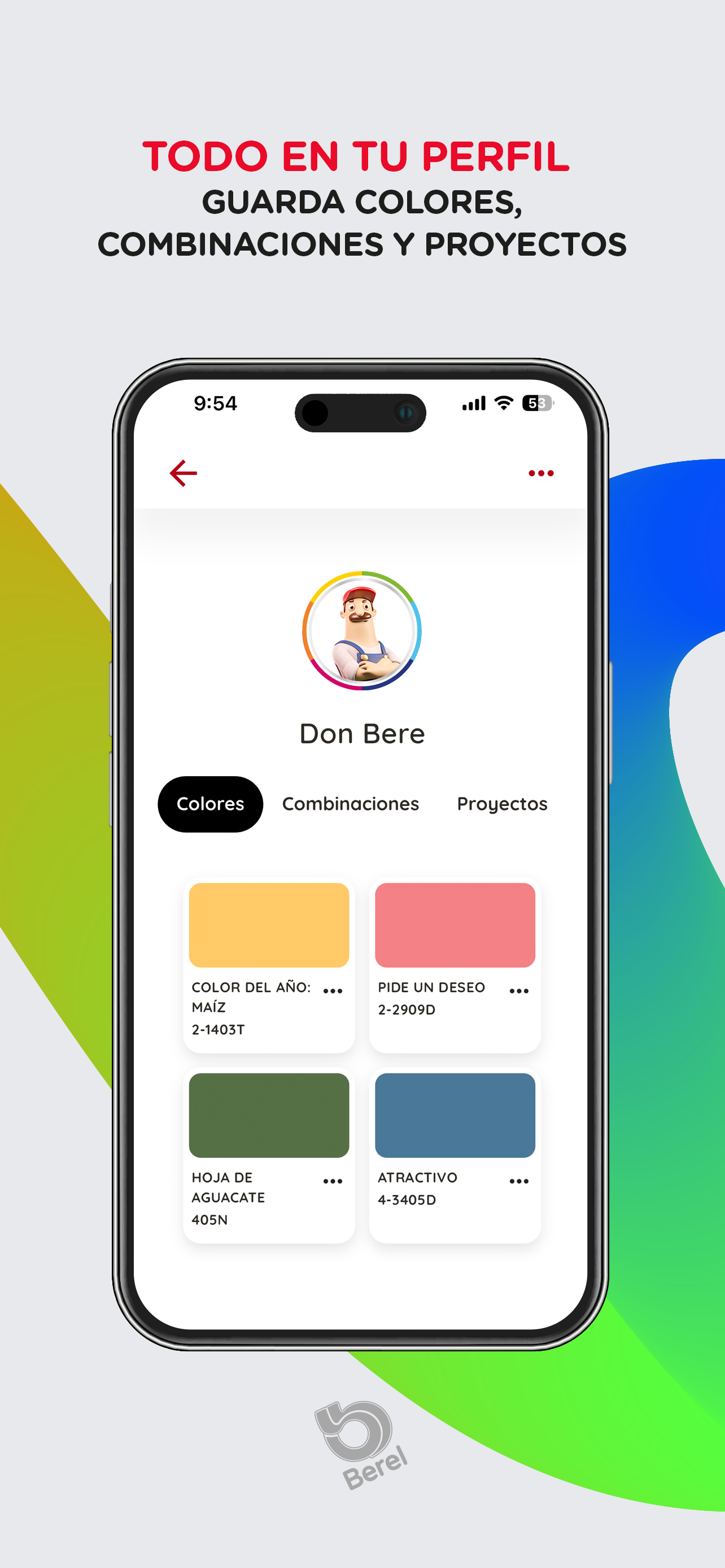 cuenta app color berel